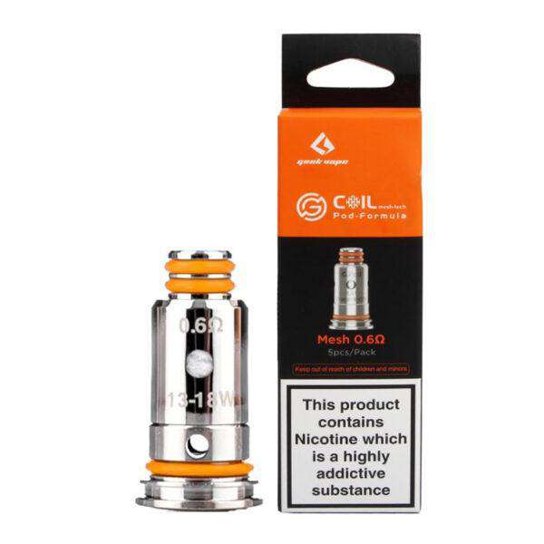 Geek Vape Coils 0.6 Ohm (Mesh) Geek Vape G Coil Pod Coils