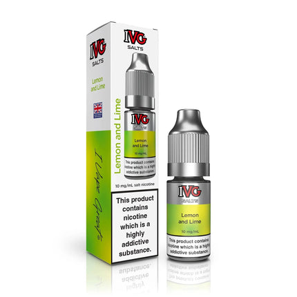 IVG Nic Salts Lemon And Lime IVG Salt - 20mg - 10ml
