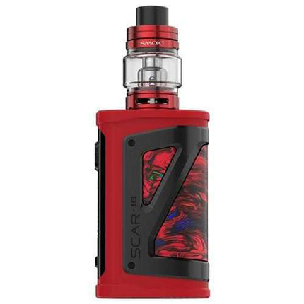 Smok Box Mod Kits Fluid Red Smok Scar 18 Kit