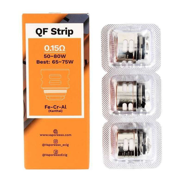 Vaporesso Coils QF 0.15ohm Strip Vaporesso SKRR QF Coils