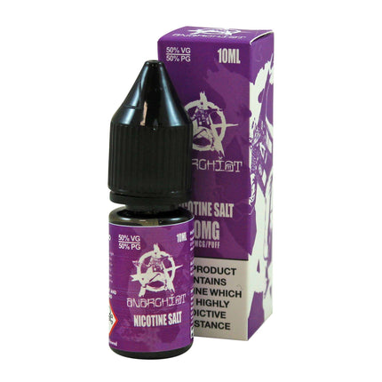 Anarchist Nic Salts 10mg / Purple Anarchist Salt - 10mg - 20mg - 10ml