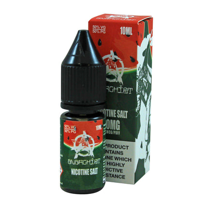 Anarchist Nic Salts 10mg / Watermelon Anarchist Salt - 10mg - 20mg - 10ml