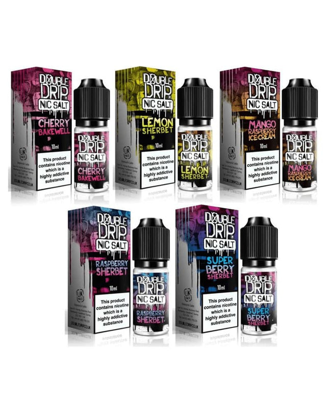 Double Drip Nic Salts Double Drip Salt - 10mg - 20mg - 10ml