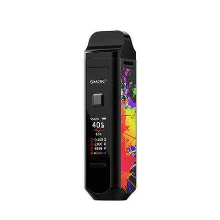 Smok Pod Kit Black And 7-Color Smok RPM 40 Kit