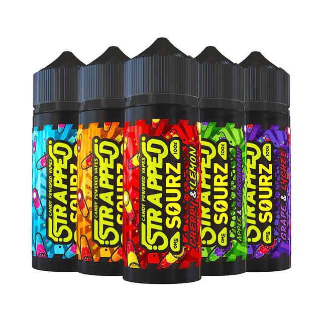 Strapped - Sourz - 100ml Shortfill - 0mg