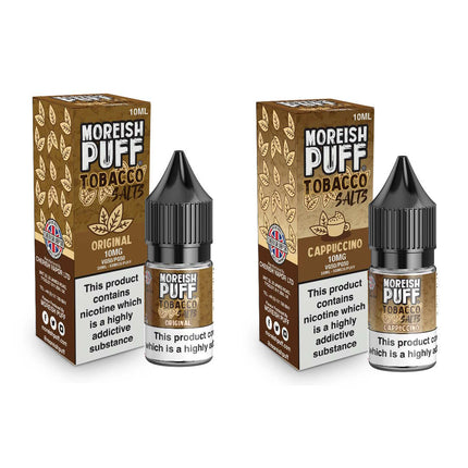 Moreish Puff Salt - Tobacco - 20mg - 10ml